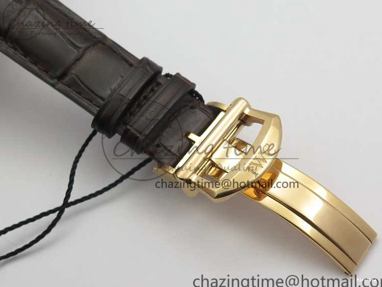 MIROTIME 0711 Efficient Portofino Chrono RG ZF 1:1 Best Edition White Dial on Brown Leather Strap A 7151